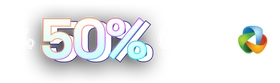 Up to 50 percent off