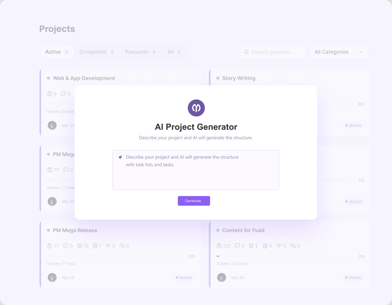 AI Project view