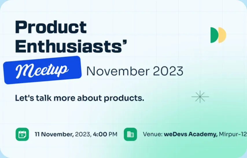 Product Enthusiasts Meetup