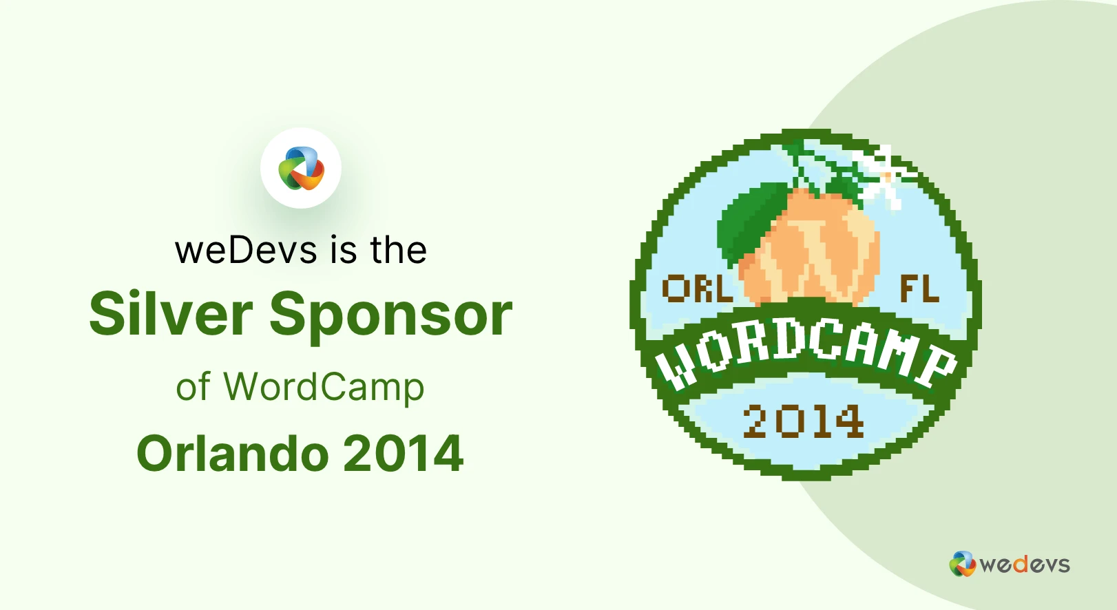 weDevs is the Silver Sponsor of WordCamp Orlando 2014