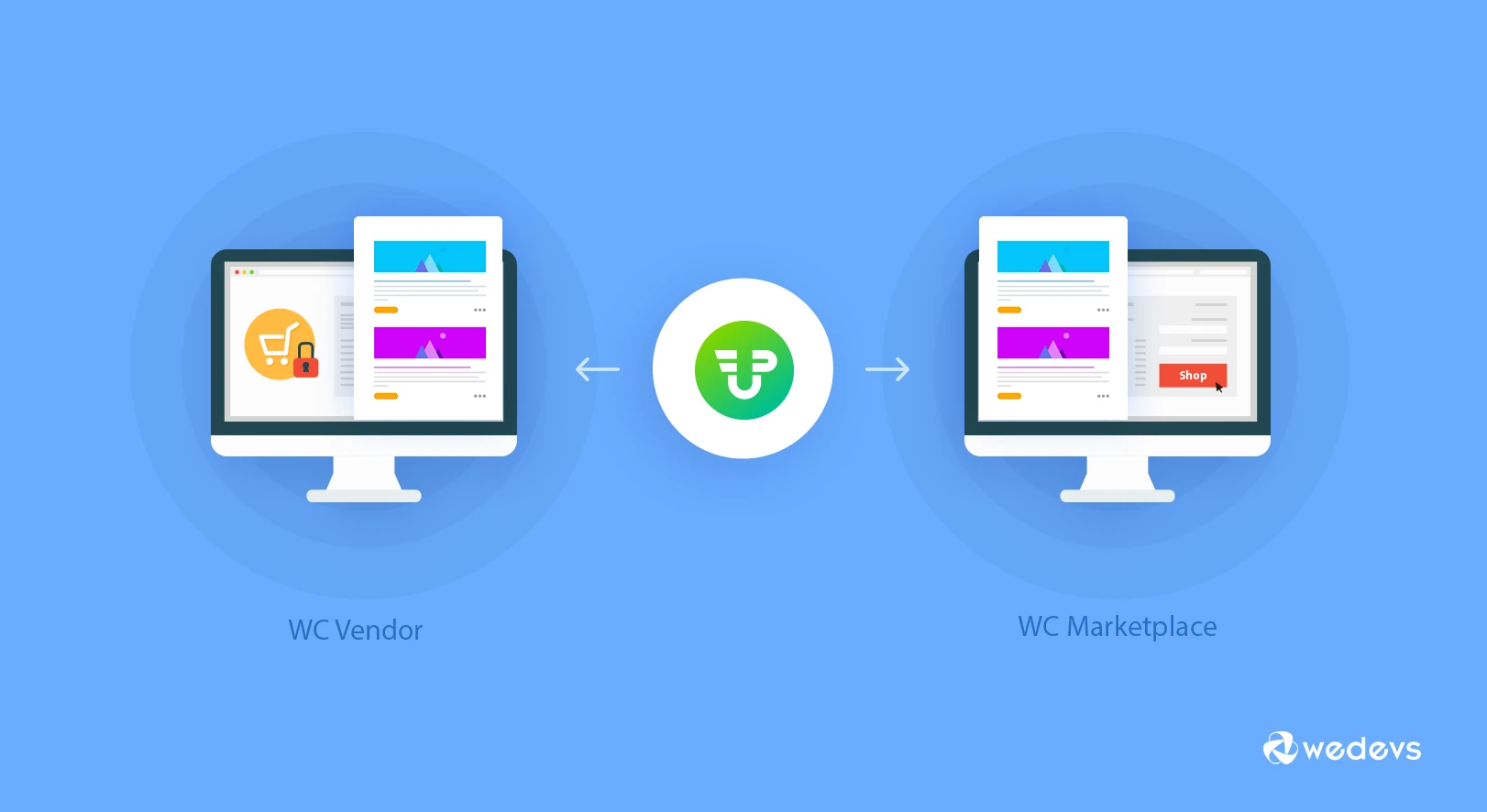 Integrate WC Vendor Marketplace or WC Marketplace with WP User Frontend
