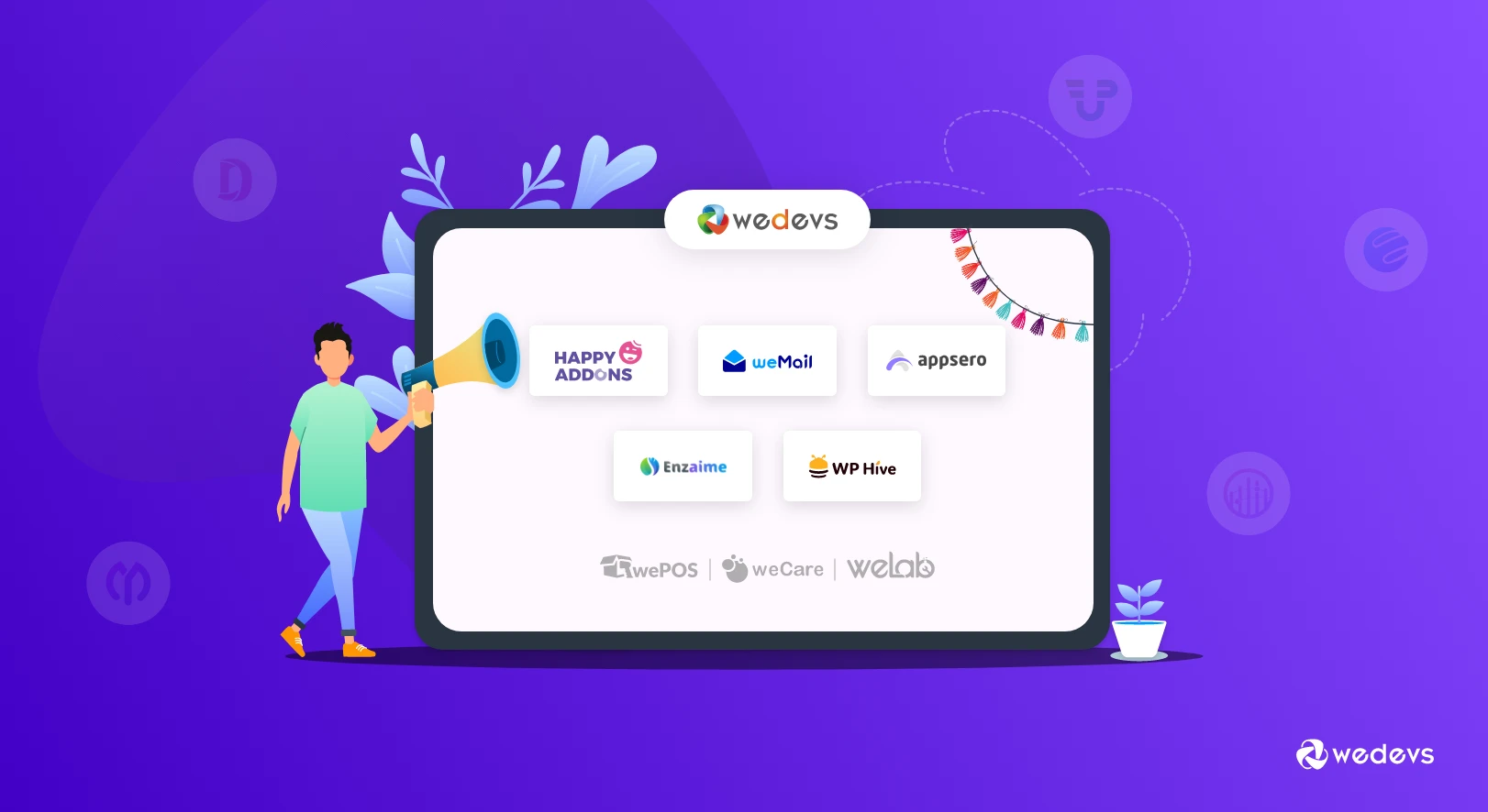 Introducing weDevs’ Latest Products: Happy Addons, weMail, Appsero, Enzaime, WP Hive