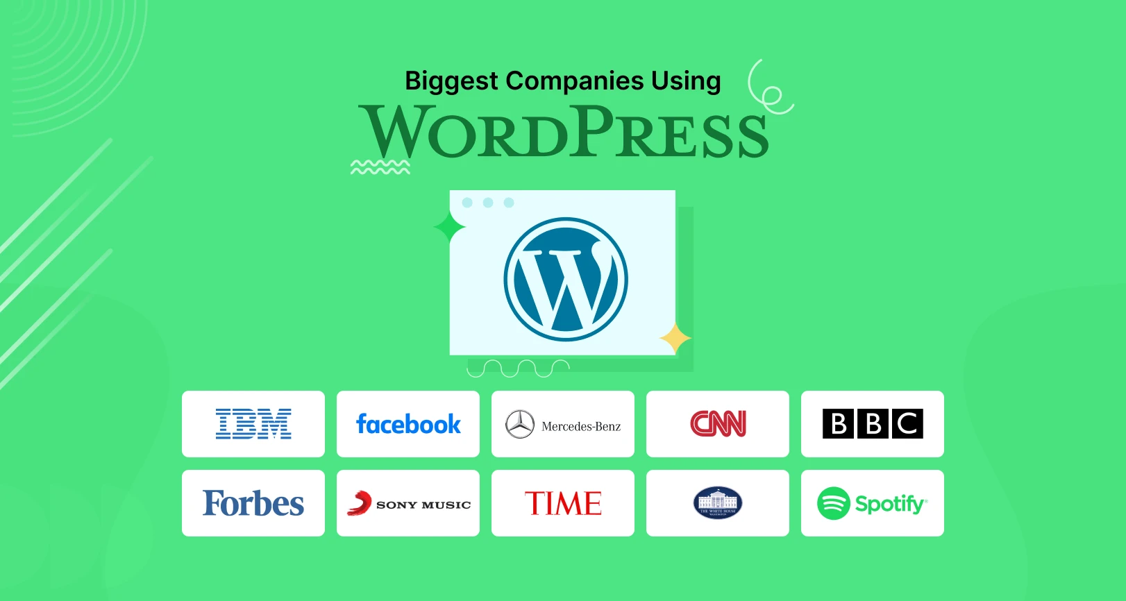 30+ Examples of Biggest Companies Using WordPress