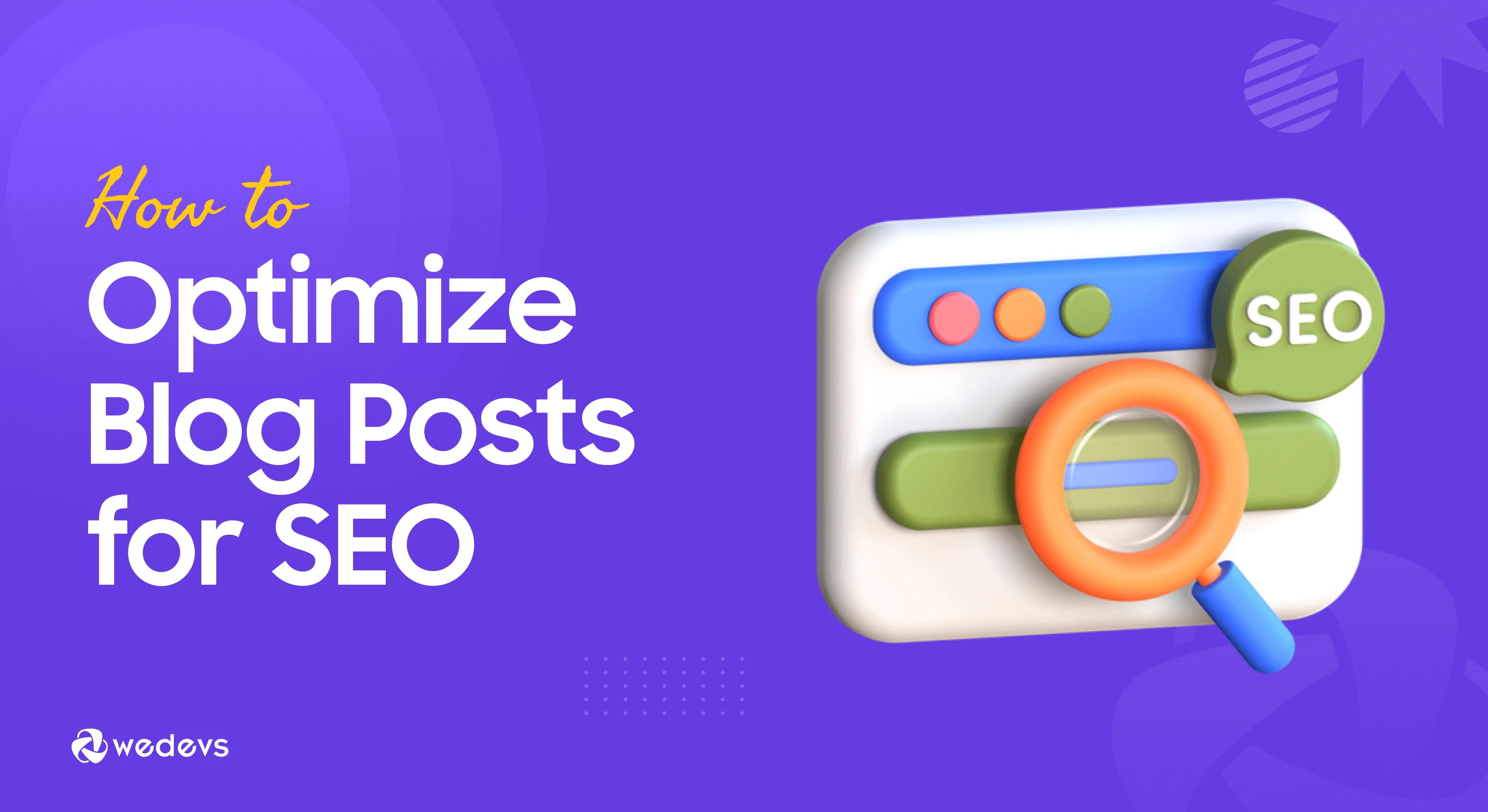 How to Optimize Blog Posts for SEO