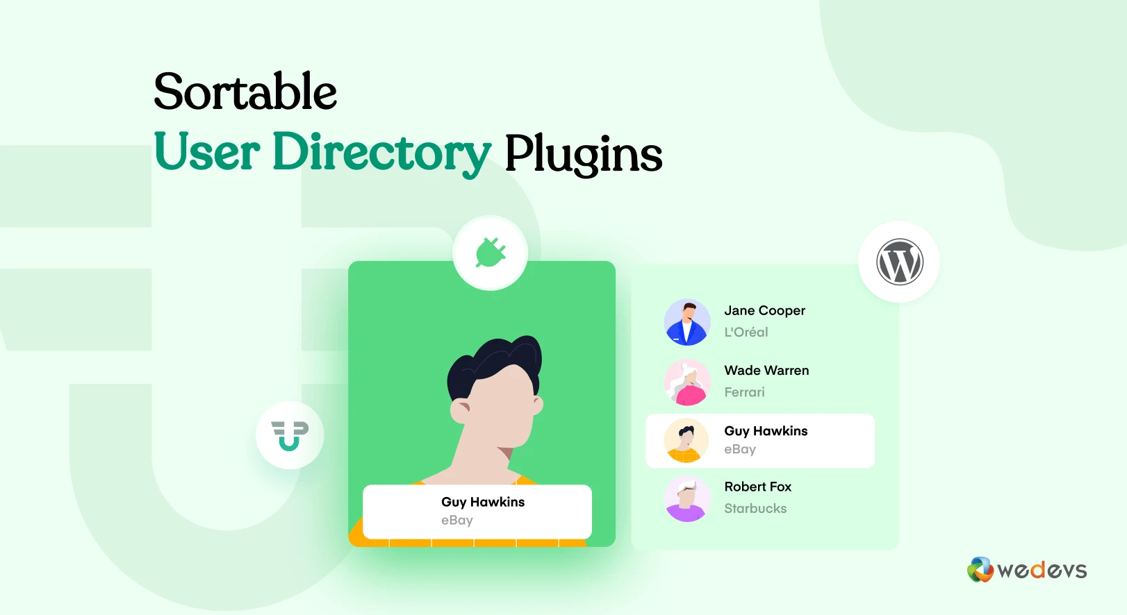 Top 12 WordPress Sortable User Directory Plugins
