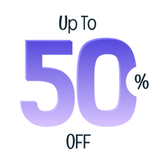 Up to 50% off