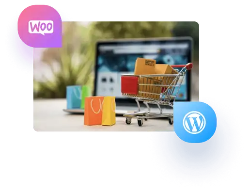 Based On WooCommerce, Powered by WordPress