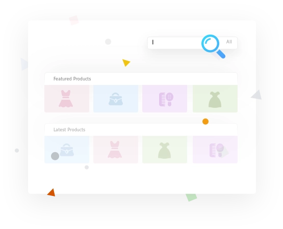 Real-Time Search Results <br/> Right From The Search Bar