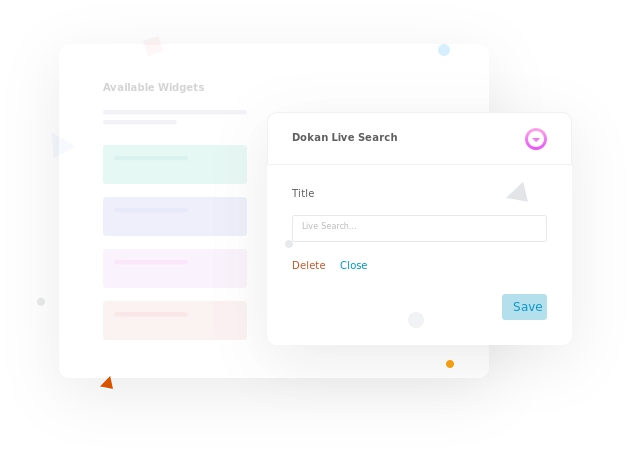Simple Implementation <br/>by Using a Prebuilt <br/>Widget