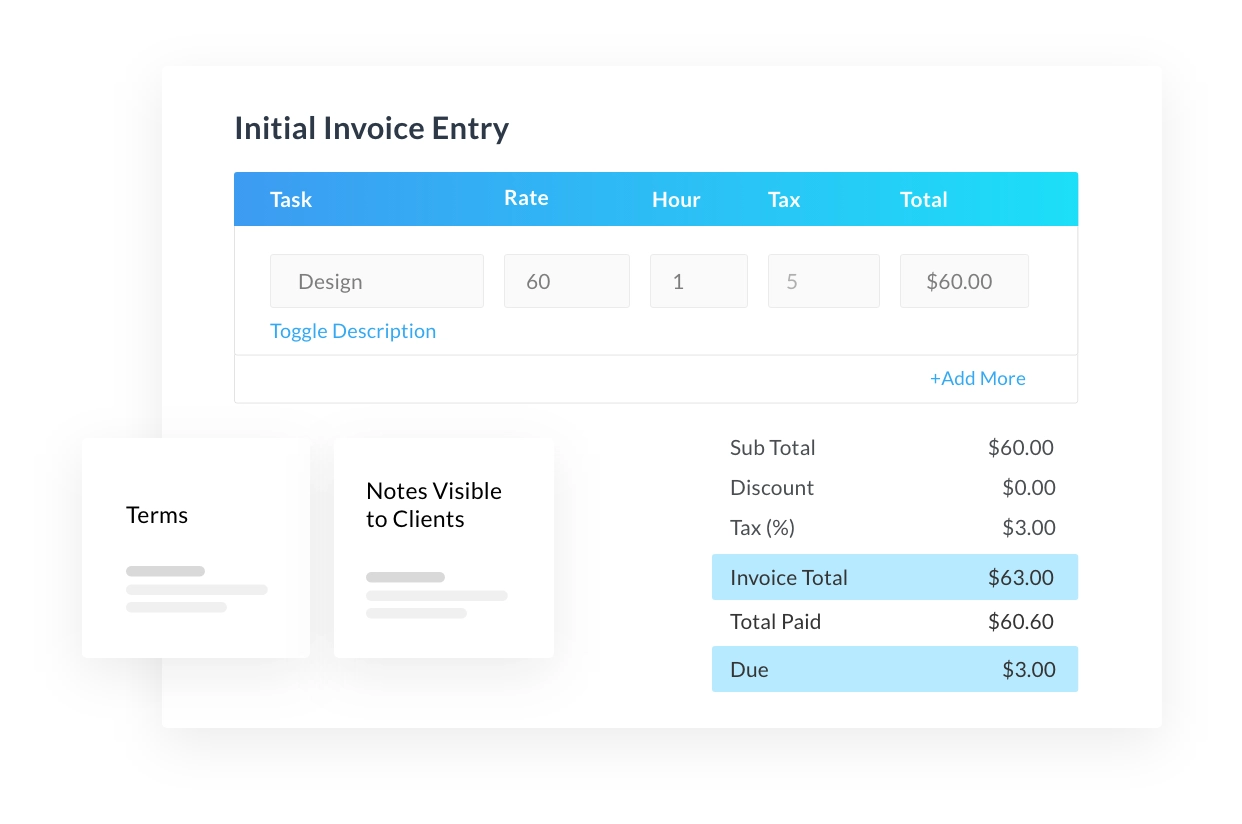 Terms & Conditions with Additional Notes