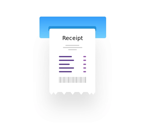 Advanced Receipt <br> Builder with White-label