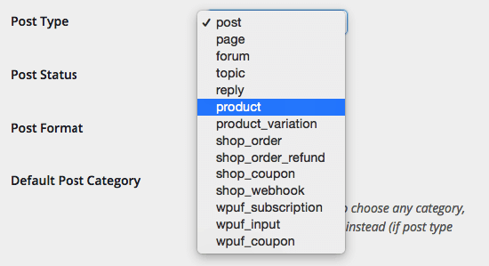 Custom Post Type Support